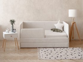 Диван-кровать Happy (айвори) в Дорогино - dorogino.mebel-nsk.ru | фото
