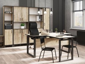 Комплект Гермес лофт (дуб крафт серый) в Дорогино - dorogino.mebel-nsk.ru | фото