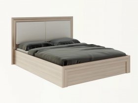 Кровать двуспальная с подъем. мех. 1,6м  Глэдис М32 в Дорогино - dorogino.mebel-nsk.ru | фото