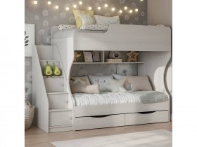 Кровать двухъярусная Каприз-22 КПР.22 в Дорогино - dorogino.mebel-nsk.ru | фото