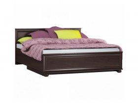 Кровать двуспальная с подъемным механизмом Верди СБ-1463/1 в Дорогино - dorogino.mebel-nsk.ru | фото