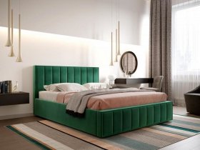 Кровать мягкая 1,4 Вена стандарт, вар.1 в Дорогино - dorogino.mebel-nsk.ru | фото