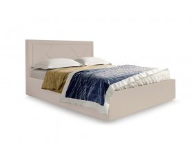 Кровать мягкая 1,6 Сиеста стандарт, вар.2 в Дорогино - dorogino.mebel-nsk.ru | фото