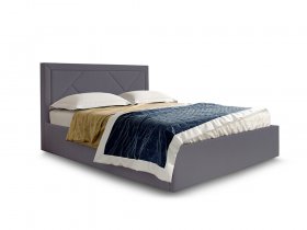 Кровать мягкая 1,6 Сиеста стандарт, вар.3 в Дорогино - dorogino.mebel-nsk.ru | фото