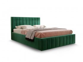 Кровать мягкая 1,6 Вена стандарт, вар.1 в Дорогино - dorogino.mebel-nsk.ru | фото
