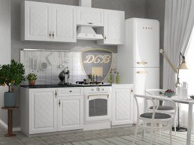 Кухонный гарнитур Гранд (белый) в Дорогино - dorogino.mebel-nsk.ru | фото