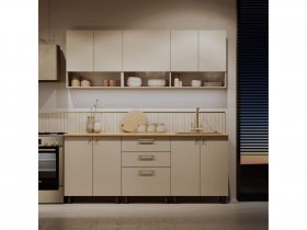 Кухонный гарнитур Орма 2,0м в Дорогино - dorogino.mebel-nsk.ru | фото