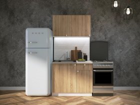 Кухонный гарнитур Ронда 1,0 м в Дорогино - dorogino.mebel-nsk.ru | фото