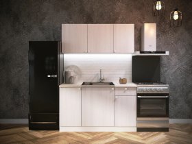 Кухонный гарнитур Ронда 1,4 м в Дорогино - dorogino.mebel-nsk.ru | фото