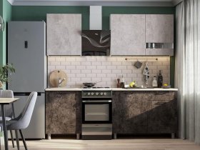 Кухонный гарнитур Розалия 1,7м (со столешницей) в Дорогино - dorogino.mebel-nsk.ru | фото
