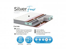 Матрас Silver Four в Дорогино - dorogino.mebel-nsk.ru | фото