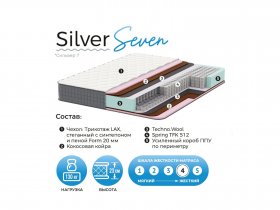Матрас Silver Seven в Дорогино - dorogino.mebel-nsk.ru | фото
