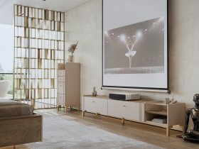 Модульная гостиная Одетта (дуб эндгрей/меланж) в Дорогино - dorogino.mebel-nsk.ru | фото