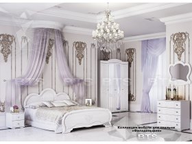 Модульная спальня «Филадельфия» в Дорогино - dorogino.mebel-nsk.ru | фото