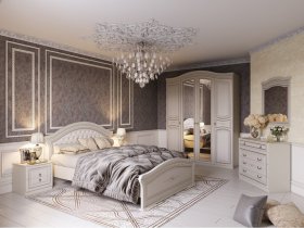 Модульная спальня Николь (Мебельград) в Дорогино - dorogino.mebel-nsk.ru | фото