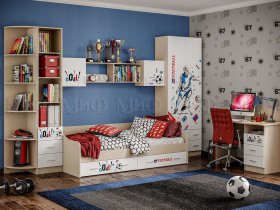 Модульная спальня Вега NEW Boy в Дорогино - dorogino.mebel-nsk.ru | фото