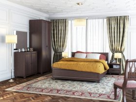 Модульная спальня Верди в Дорогино - dorogino.mebel-nsk.ru | фото