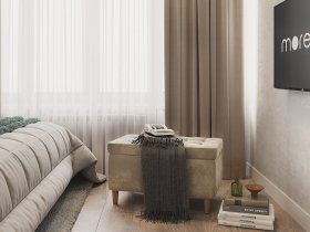 Пуф Чарли-2 (капучино) в Дорогино - dorogino.mebel-nsk.ru | фото