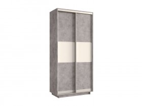Шкаф-купе двухдверный Экспресс-мини (полки) в Дорогино - dorogino.mebel-nsk.ru | фото