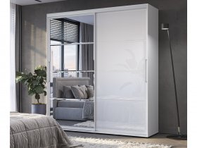Шкаф-купе Крафт-6 2,0м (белый) в Дорогино - dorogino.mebel-nsk.ru | фото