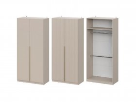 Шкаф ШК-100 Эккервуд (меланж) в Дорогино - dorogino.mebel-nsk.ru | фото