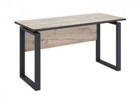 Стол офисный Ст077.0_140 Гермес лофт (дуб крафт серый) в Дорогино - dorogino.mebel-nsk.ru | фото