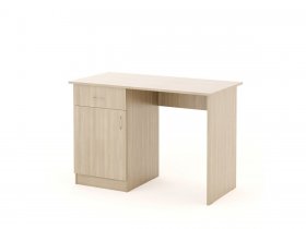 Стол письменный СП-01 (Биг) ясень шимо светлый в Дорогино - dorogino.mebel-nsk.ru | фото