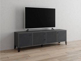 Тумба под ТВ Парус-10 (графит/гранит лофт) в Дорогино - dorogino.mebel-nsk.ru | фото