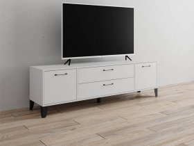 Тумба под ТВ Парус-13 (белый) в Дорогино - dorogino.mebel-nsk.ru | фото